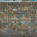 Mur de panier soudé en gabion de roche en treillis métallique